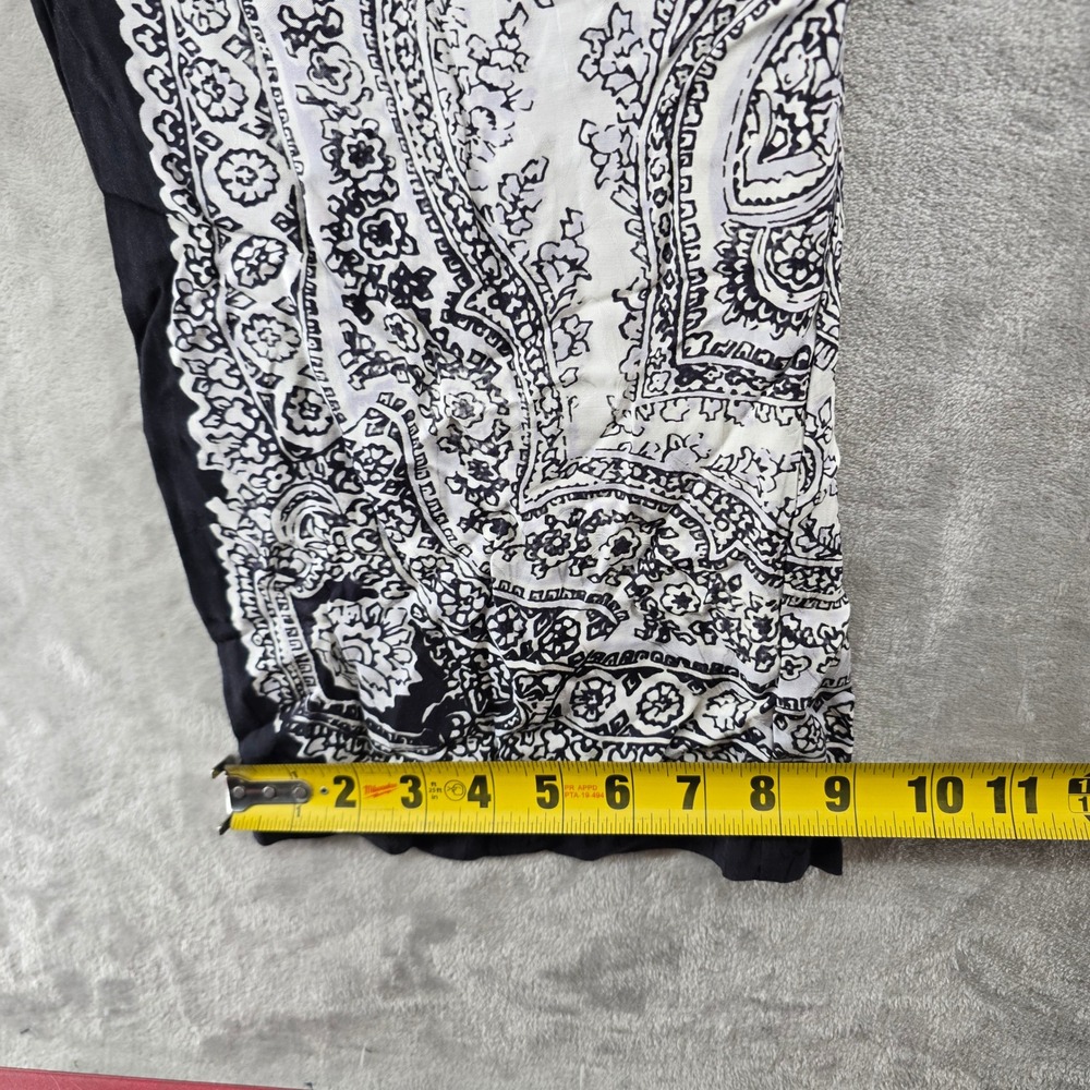 AllSaints Tyler Rafaela Wide Leg  Pants Women Medium Paisley Boho Relaxed - Picture 7 of 10